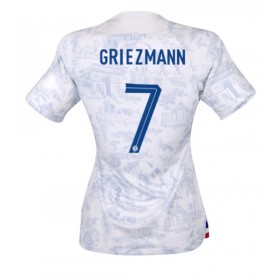 Fotbalové dres Francie Antoine Griezmann 7 Dámské Venkovní Mistrovství Světa 2022 Krátký Rukáv